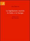 La legislazione razzista in Italia e in Europa