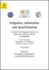 Irrigation, salinization and desertification. Evolution of cropping systems as affected by climate change (CLIMESCO)