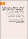 Il regolamento unico dei contratti pubblici