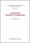 Carteggio Pascoli-D'Annunzio