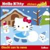Giochi con la neve. Hello Kitty. Con adesivi
