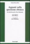 Appunti sulla questione ebraica. Da Nello Rosselli a Piero Martinetti