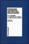 Informazione e management negli enti locali alla vigilia della riforma federale. La contabilità e i controlli nei comuni e nelle province italiani