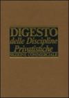Digesto delle discipline privatistiche. Sezione commerciale. Aggiornamento: 4