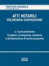 Atti notarili. Volontaria giurisdizione