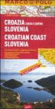 Croazia costa e centro, Slovenia 1:300.000. Ediz. multilingue