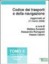Codice dei trasporti e della navigazione. 2.Codice di diritto pubblico dei trasporti