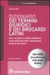 Dizionario dei termini giuridici e dei brocardi latini (I dizionari)