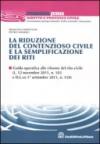 La riduzione del contenzioso civile e la semplificazione dei riti (Tribuna Juris)