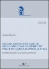 Negozi onerosi in ambito religioso come contributo per la moderna economia etica: Profili sistematici e proposte dottrinali: 8 (Jus & Comparative Law)