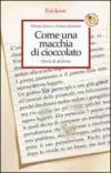 Come una macchia di cioccolato. Storie di dislessie