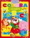 Scopri e colora l'alfabeto. Ediz. illustrata. Con gadget