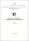 Littera legitera. Testi grammaticali latini dell'alto Medioevo