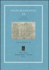 Studi ellenistici: 20