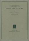 Thesaurus linguae etruscae: 1