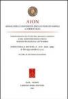 Aion. Annali dell'Università degli studi di Napoli «L'Orientale». Indici della rivista (I-XXX) e dei Quaderni (1-13)