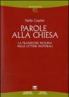 Parole alla Chiesa. La tradizione paolina nelle lettere pastorali