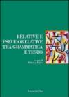 Relative e pseudorelative tra grammatica e testo