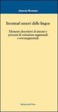 Inventari sonori delle lingue. Elementi descrittivi di sistemi e processi di variazione segmentali e sovrasegmentali