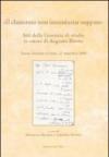 «Il clamoroso non incominciar neppure». Atti della Giornata di studio in onore di Augusto Blotto (Torino, 27 novembre 2009)