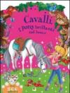 Nel bosco. Cavalli e pony brillanti. Con adesivi. Ediz. illustrata