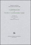 Carteggio di Pietro e Alessandro Verri