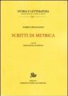 Scritti di metrica