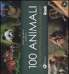 Cento animali da vedere prima che scompaiano. Ediz. illustrata. Con DVD