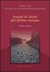 Lezioni di storia del diritto romano