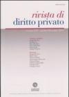 Rivista di diritto privato (2011). 4.