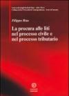 La procura alle liti nel processo civile e nel processo tributario