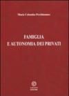 Famiglia e autonomia dei privati