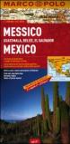 Messico, Guatemala, Belize, El Salvador 1:2.500.000