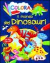Colora il mondo dei dinosauri