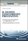 Il nuovo concordato preventivo