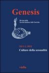 Genesis. Rivista della Società italiana delle storiche (2012) vol.1-2.: Culture della sessualità