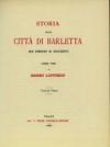 Storia della città di Barletta (rist. anast. Trani, 1893)