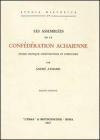 Les assemblées de la confédération achaïenne (1938)