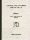 Corpus speculorum etruscorum. France: 1\1