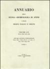 Annuario della Scuola archeologica di Atene e delle Missioni italiane in Oriente. 62.