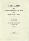 Annuario della Scuola archeologica di Atene e delle Missioni italiane in Oriente. 62.