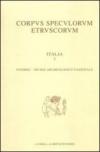 Corpus speculorum etruscorum. Italia. 3.Volterra, Museo Guarnacci
