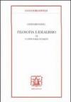 Filosofia e idealismo vol.6