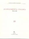 Supplementa italica: 23