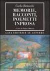 Memorie, racconti, poemetti in prosa