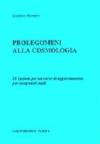 Prolegomeni alla cosmologia. 10 lezioni per un corso di aggiornamento per insegnanti medi