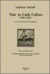 Note su Carlo Cafiero e altri scritti