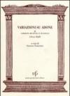 Variazioni su Adone II. Libretti musicali e di ballo