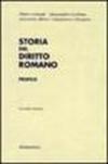 Storia del diritto romano. Profilo