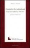 Costruire le istituzioni. Leopoldo Sabbatini (1860-1914)
